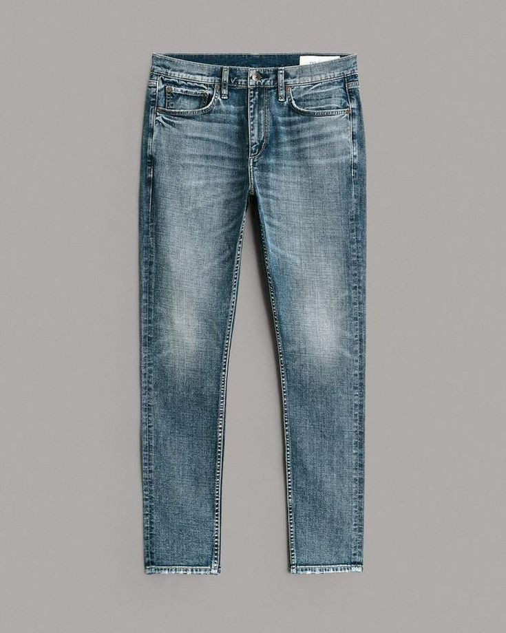 Straight leg jeans