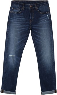 Straight leg jeans